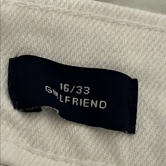 GAP White Girlfriend Jeans size 16 - Picture 7 of 13